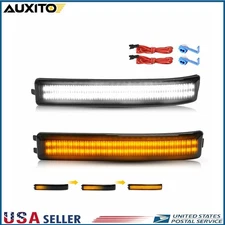 2PCS Sequential LED Side Mirror Turn Signal Lights For 2009 2010-2014 Ford F-150