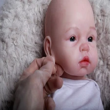 2025 19'' Full Body Silicone Reborn Newborn Boy Doll Lifelike Realistic Toy