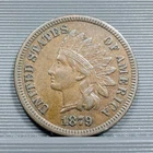 1879 United States Indian Head Penny Cent 1¢ Bronze LVB1.59