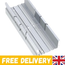 Portable 135mm Mitre Box - Precision Cuts for Wood, Plastic & Metal Crafts