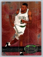 1997-98 Metal Universe Basketball #62 Ron Mercer RC - VG - Boston Celtics