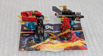 LEGO  Dimensions Team Pack 71207 Ninjago - Cole & Boulder Bomber, Kai Blade Bike