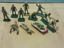 STARLUX lot de soldats 35mm 1/50 US, Français WW2 