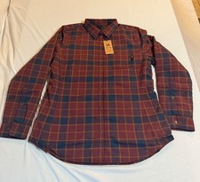 NWT Flylow Women s Penny Insulated Flannel Shirt Size Large