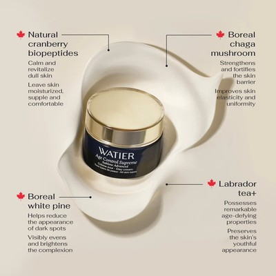 Lise Watier AGE CONTROL SUPREME SUBLIME ADVANCED DAY CREAM ALL SKIN TYPES