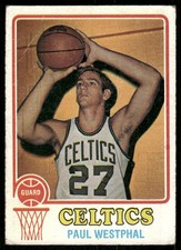 1973-74 Topps Paul Westphal Rookie #126 Boston Celtics