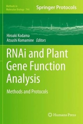 RNAi and Plant Gene Function Analysis - 9781617791222