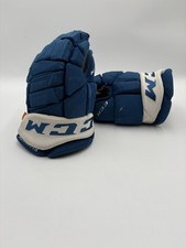 Nathan MacKinnon 2021/22 Stanley Cup Playoff Worn Gloves (WORN ENTIRE PLAYOFFS)