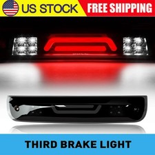 Smoked For 2002-2009 Dodge Ram 1500 10-18 2500  LED 3rd Tail Lights Brake Lamp