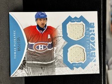 2011-12 Upper Deck Artifacts Frozen Tomas Plekanec Jersey /135