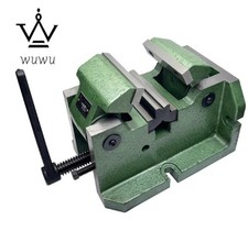 Milling Machine Vise for Circular Tubular Cylinders Vertical Bench Vise