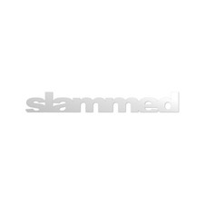 Slammed Sticker Die Cut Chrome Mirror Gold Silver Oil Slick Rainbow