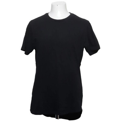 Zara, T-shirt, Größe: L, Schwarz, Einfarbig, Herren #etY