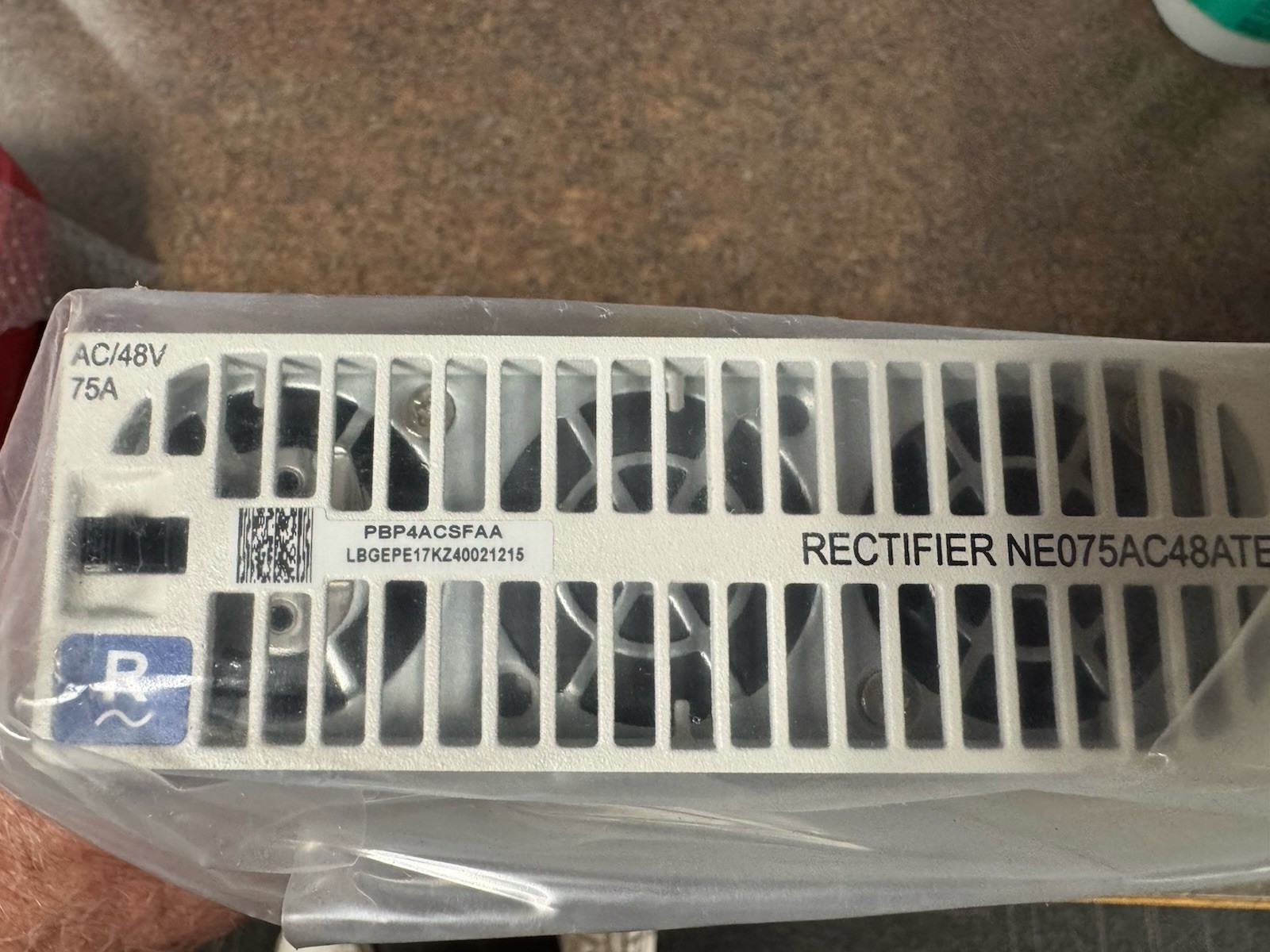 GE NE075AC48ATEZ 75A 48V DC ABB/GE Telecom PSU Rectifier CC109163473