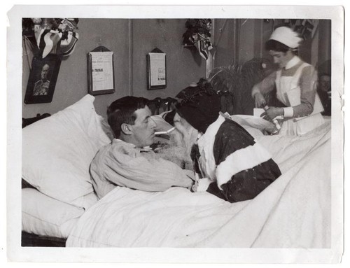 WWI Christmas for Wounded St. George Hospital London England 6.5x8.5 News Photo