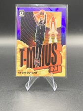 2021-22 Panini Donruss Optic - T-Minus 3, 2, 1 Kevin Durant #6 Purple Prizm