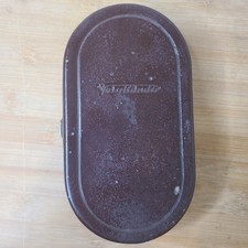 Vintage Voitlander Small Leather Camera Lens Case West Germany 90/082. Case Only