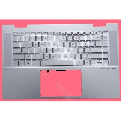 For HP Envy 15-EW 15-EY Laptop Keyboard Palmrest with Backlit   N09669-001 #wd