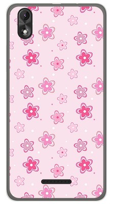 Hülle Gel TPU Case für Wiko Lenny4 Plus Design Blumen Muster