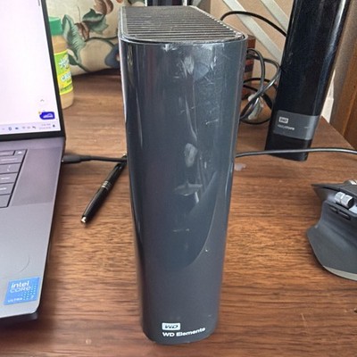 Western Digital - WD 12TB USB 3.0 Desktop External Hard Drive WDBWLG0120HBK-NESN