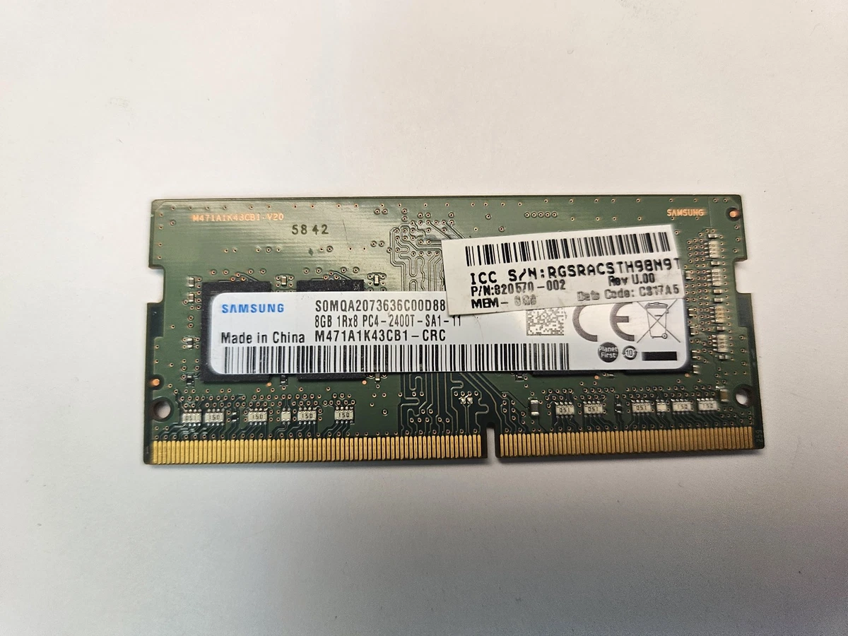 Samsung 8GB Computer DDR4 SDRAM for sale - eBay