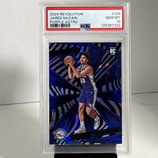 2024 Jared McCain (Rookie Card) Purple Astro /15🔥 PSA 10🔥 POP 1