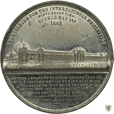 GROSSBRITANNIEN Medaille 1862 Internationale Weltausstellung in London vorzüglic - Bild 1 von 2