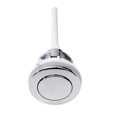 Toilet Tank Button Plumbing & Fixtures Silver Tools Accessories Bathroom