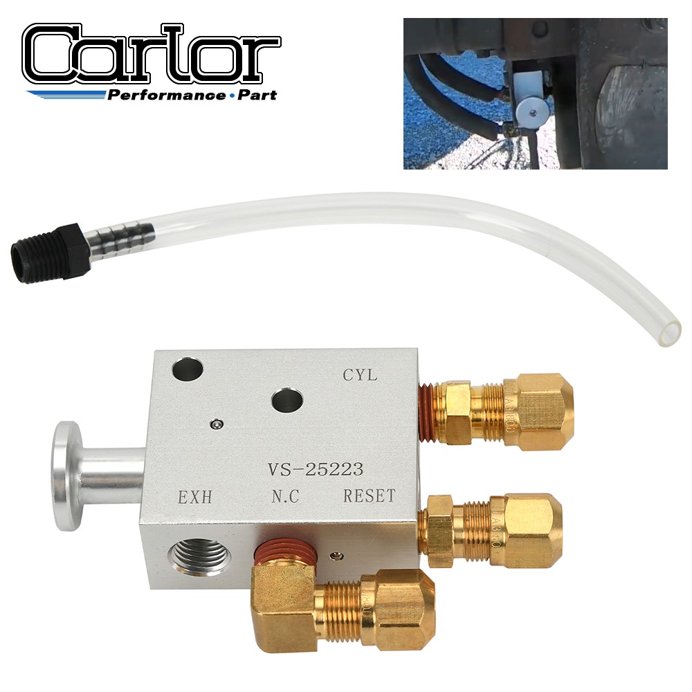 ベニワレン 3-Way Auto-Reset Valve with Fitting For Hendrickson VS25224 VS