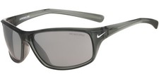 Nike Adrenaline Men's Mercury Grey Wrap Sunglasses w/ Max Optics Lens EV0605 011
