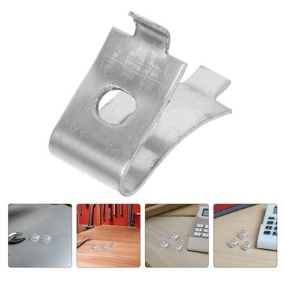 24 Pcs Metal Shelf Pegs Stainless Steel Shelf Clips for Wardrobe Glass Shelving