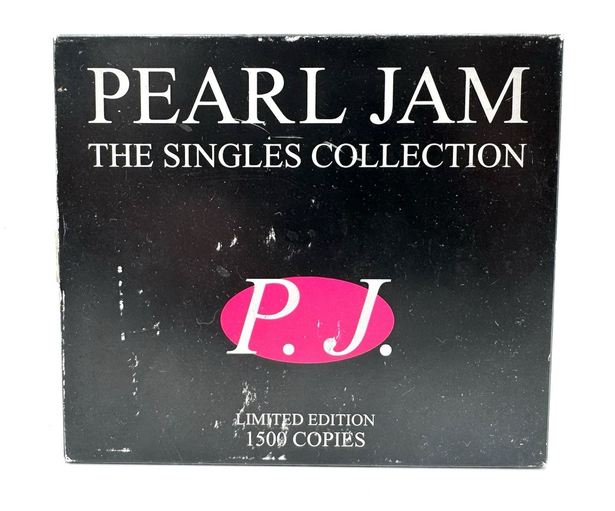 Pearl Jam - The Singles Collection Limited Edition 8 CD Set RARE