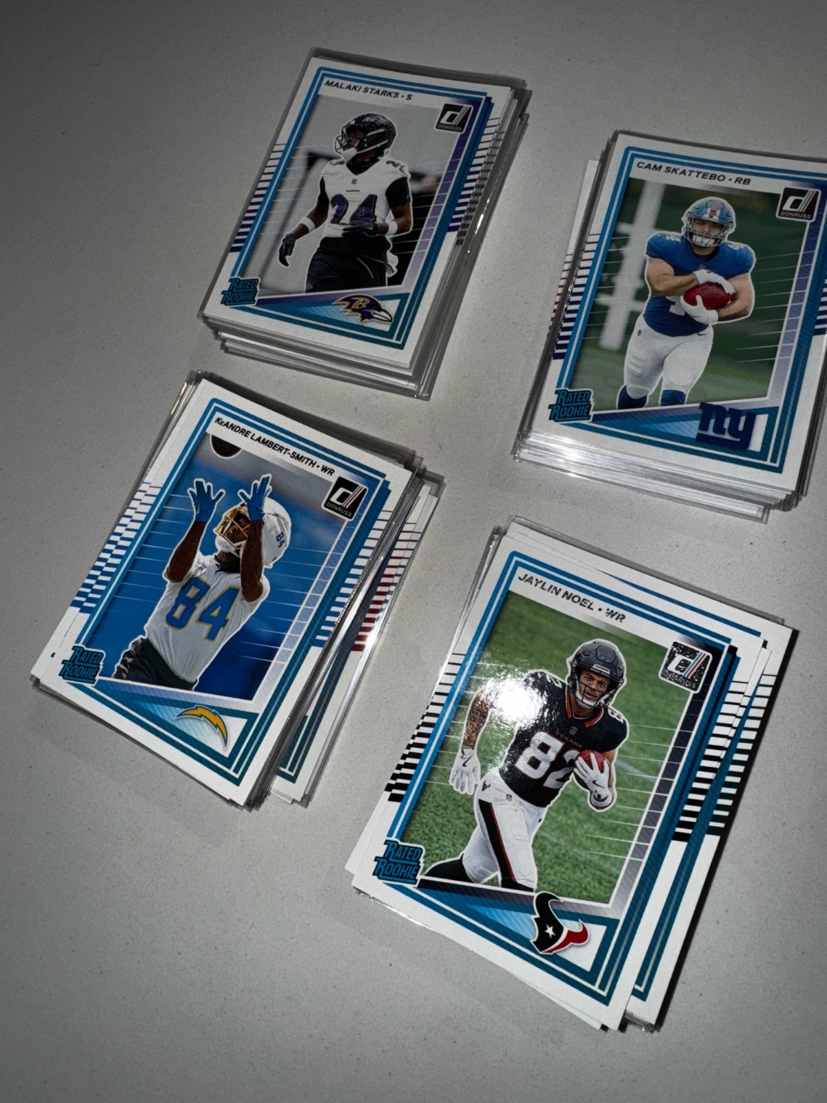 2025 DONRUSS FOOTBALL RATED ROOKIE SINGLES 301-400 PICK YOUR CARDS COMPLETE SET