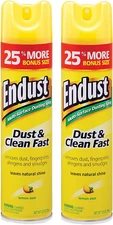 Endust Multi-Surface Dusting and Cleaning Spray, Lemon Zest, 12.5 Ounce (Pack of