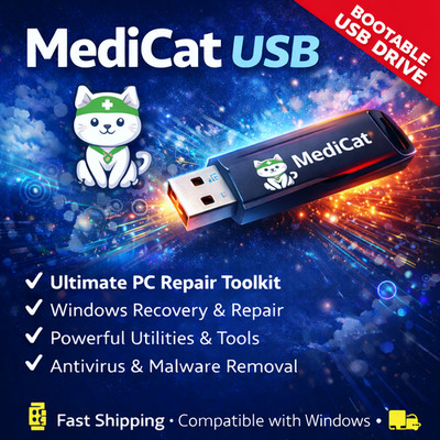 MediCat USB   The Ultimate Bootable Toolkit for PC Repair and Recovery