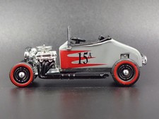 1927 27 Ford T-roadster Hot Rod Gray 164 Scale Collectible Diorama Diecast Mode 1927 27 Ford T-roadster Hot Rod Gray 164 Scale Collectible Diorama Diecast Mode