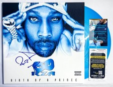 RZA Signed BIRTH OF A PRINCE RSD Blue Smoke Vinyl Album EXACT Proof JSA