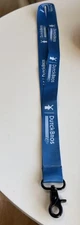 Dutch Bros Lanyard 19 Blue and White New