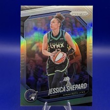2025 Panini Prizm WNBA Jessica Shepard Silver Prizm #137 Minnesota Lynx