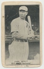Earl Greasy Neale 1921-23 E220 National Caramel Philadelphia - LOW GRADE (MK)