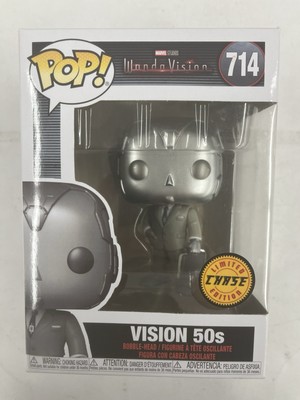 G5 Funko Pop Marvel VISION 50s Chase Vinyl Figure 714