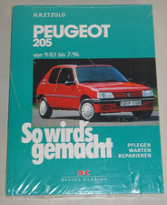 Reparaturanleitung Peugeot 205 Benzin + Diesel, Baujahre 1983 - 1996