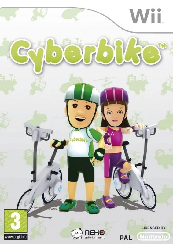 Nintendo Wii Spiel - Cyberbike: Cycling Sports nur Software DE/EN mit OVP - Bild 1 von 1