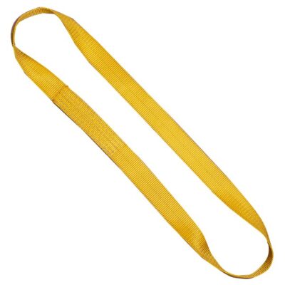 EN2-901x3' LIFTING SLING PULL STRAP CLEVIS SHACKLE TOW CHOKER CRANE LIFT