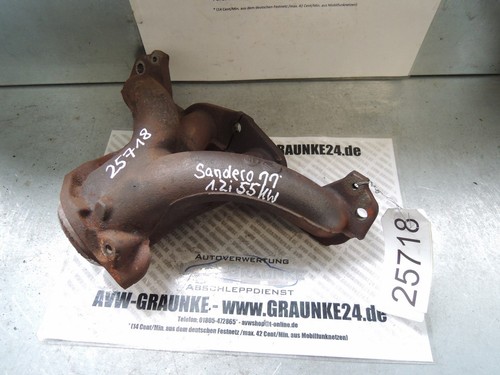 ABGASKRÜMMER Dacia Sandero 1,6i 64kW BJ.2011 52200km 243421