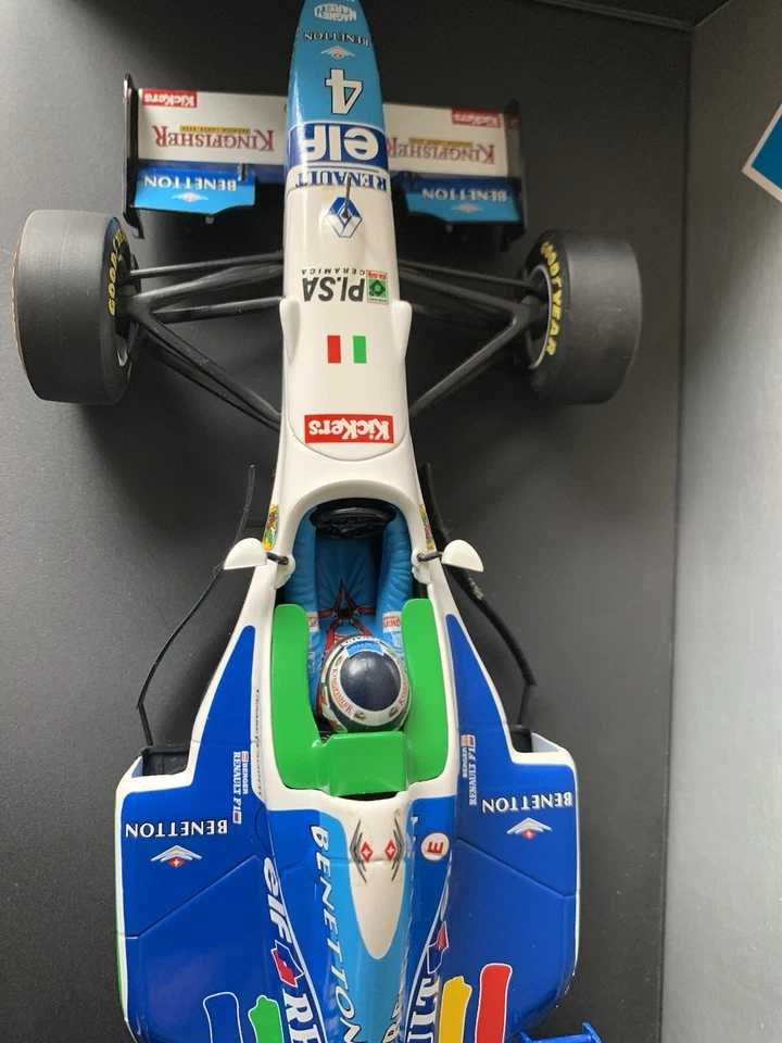 1/18 Minichamps 1996 Benetton Renault B196 V10 F1 F1 Austria GERHARD BERGER - Image 3 of 4