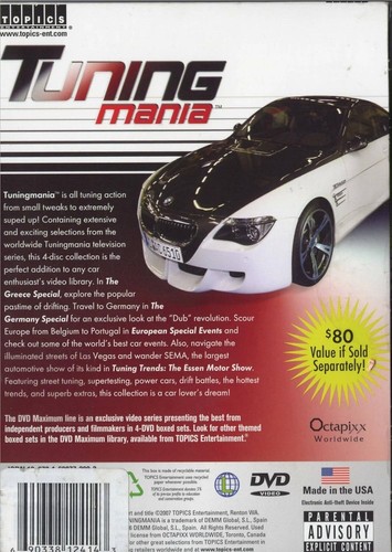 Tuning Mania 4-DVD COLLECTOR'S SET - Picture 3 of 3