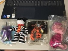 Vintage Lot of 4 McDonald's Happy Meal toys Catwoman Tigger Piglet Hamburglar