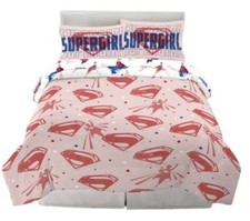 Supergirl "Solar Powered" Kids Reversible Bed Set -W11631759227, W35567220338