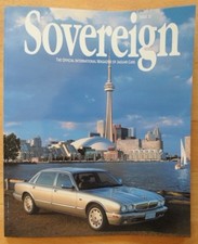 JAGUAR SOVEREIGN orig 1998 International Magazine Brochure - Edition 22